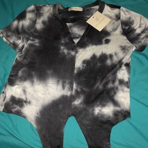 Tie dye crop top